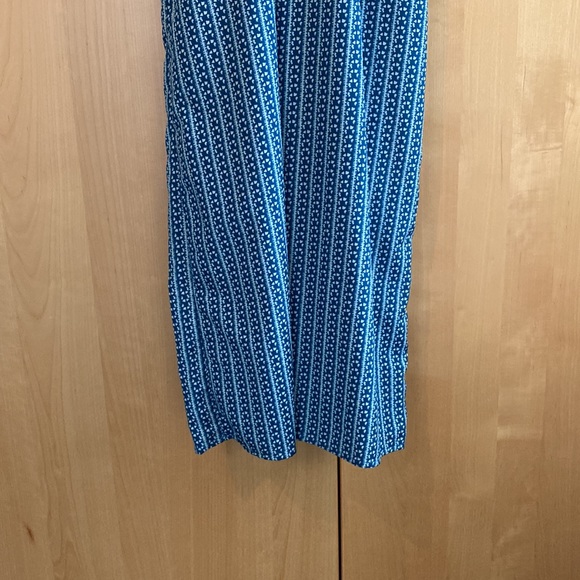 Dee & Ray Maxi Dress in Blue and White size S - Picture 3 of 12